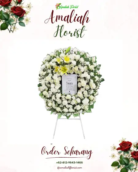 Krans Bunga Duka Abian Tuwung